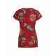 Pip Studio Toy tričko Jambo Flower Red s krátkým rukávem