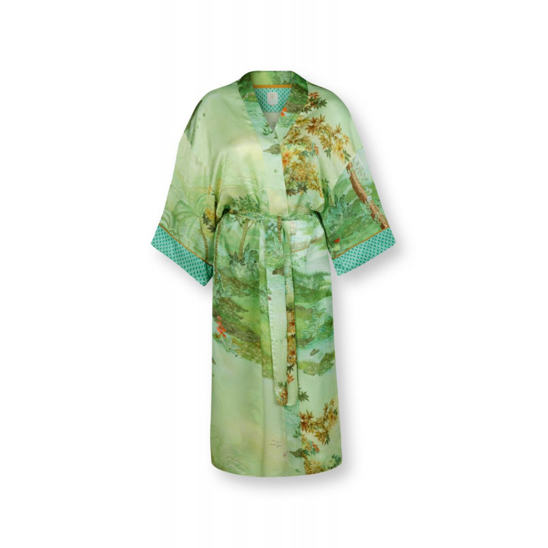 Pip Noelle kimono Paradise Green - Lilio.cz