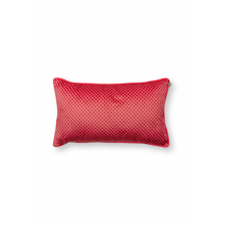 Pip Studio polštář Suki Red 35x60cm, růžová