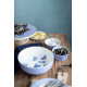 Pip Studio Royal Wooden Platter White/Blue, dortový podnos Ø32cm