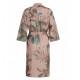 Pip Studio Naomi Floris Grande Green dámské kimono s 3/4 rukávem, růžové