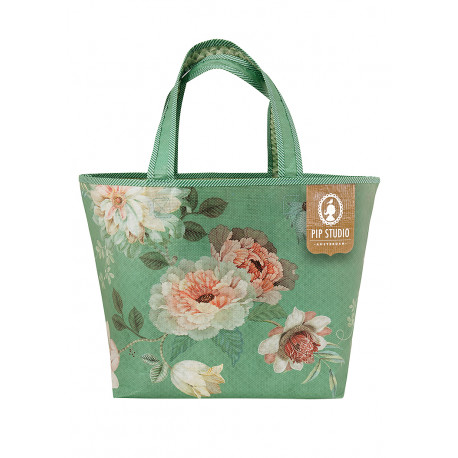 Pip Studio Tokyo Bouquet dárková taška, zelená